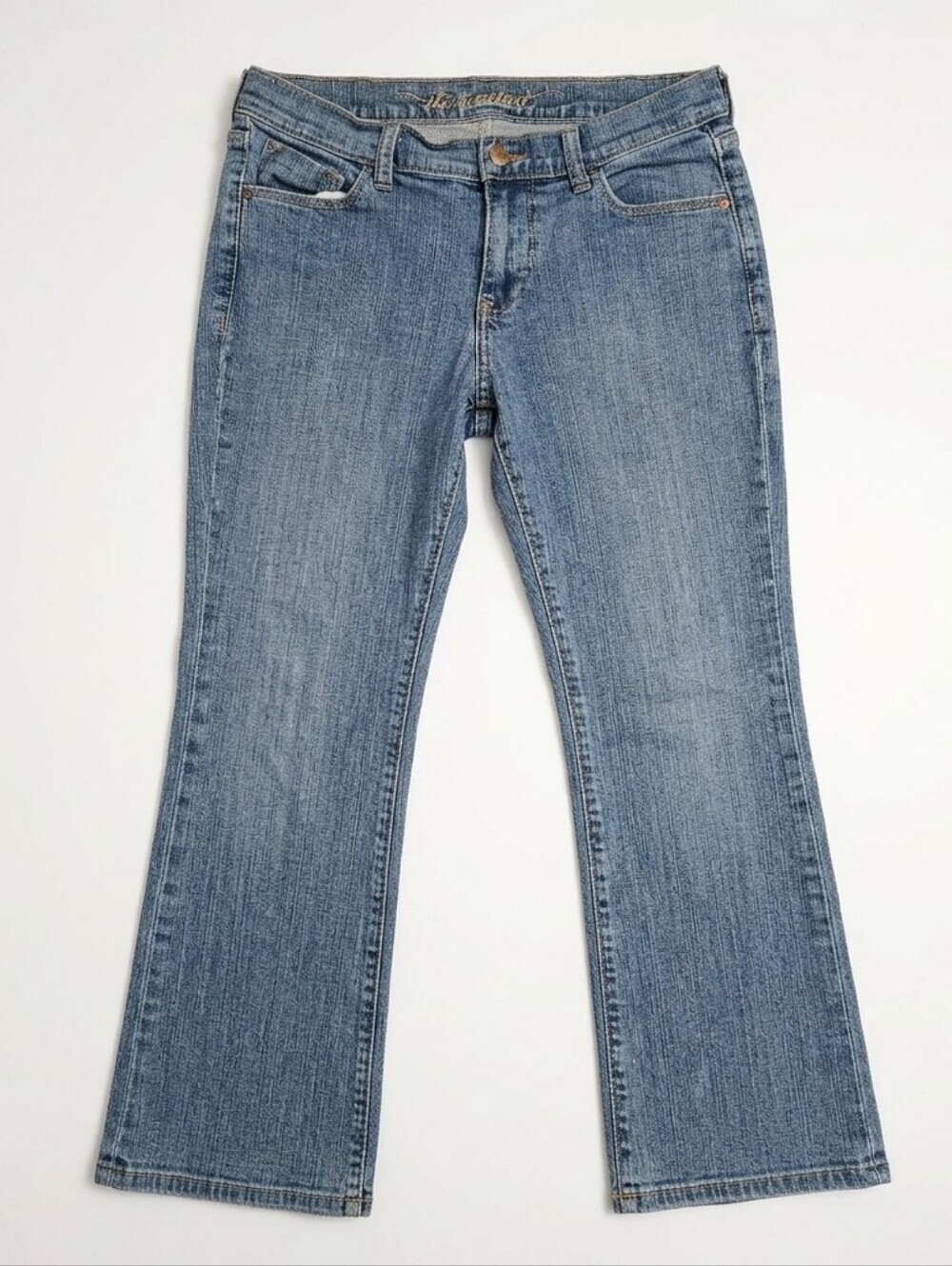 Y2K Old Navy "The Sweetheart" Flared MidRise Jeans Sz 8 Reg Womens
